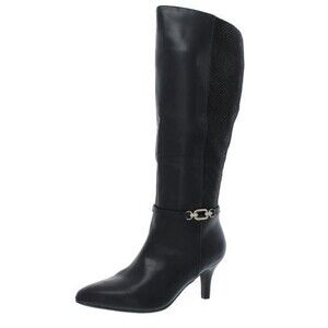 Karen Scott FREYLN Comfort Insole Knee-High Boots Black Size 5M – New in Box